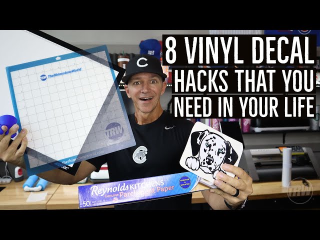 8 Vinyl Decal Hacks All Crafters Need to Save Time, Money, and Materials