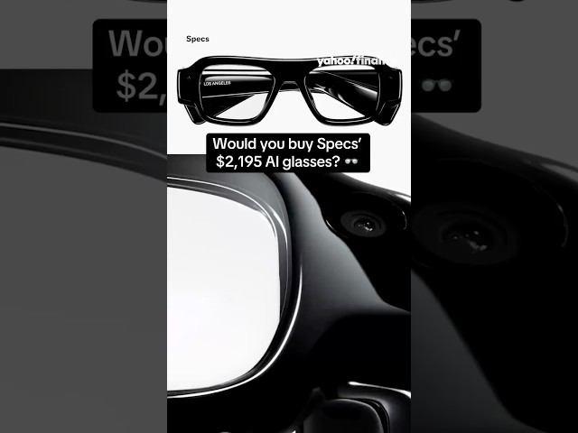 Would you buy Specs $2,195 augmented reality glasses? 👓