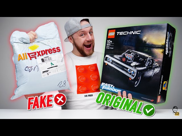 ❌ Fake LEGO vs. ORIGINAL: Lego Technic Dodge Charger z AliExpressu!