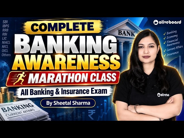 Banking Awareness For All Banking & Insurance Exams | Sheetal Sharma | Oliveboard