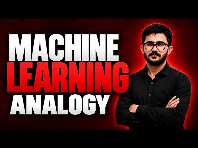 Machine Learning Explained with Real-Life Analogy | How ML Actually Works