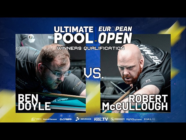THE BEAR VS RAB MAC | Ben Doyle v Robert McCullough | European Open 2026 | Winners Qualification