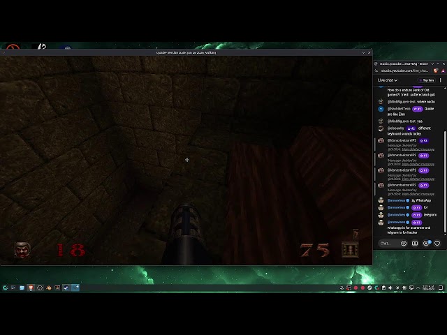 quake original 💾 💻 (Cachy OS) #quake #retrogaming