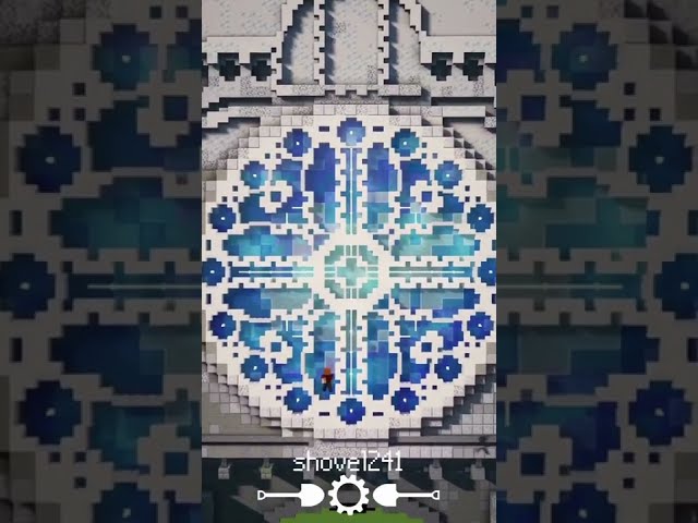#shorts Minecraft Stained Glass Window Idea