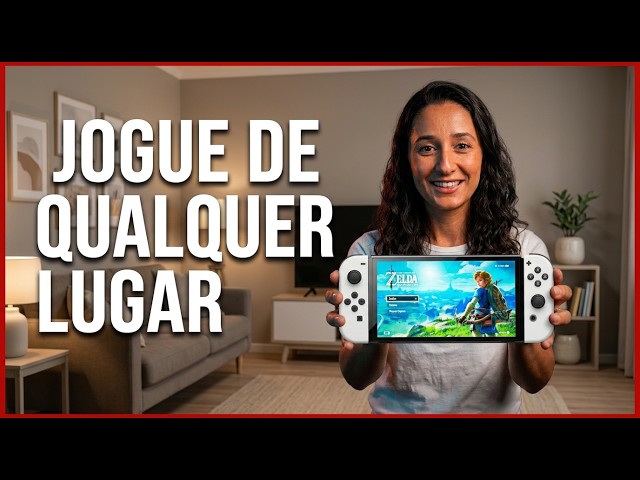 Nintendo Switch OLED: O Console Que Você Joga Onde Quiser! 🎮🔥