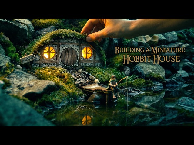 I Built a Hobbit House in Nature | Miniature Diorama Build