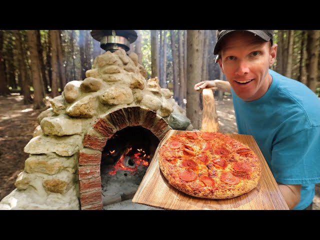 I Built a Rock Pizza Oven!