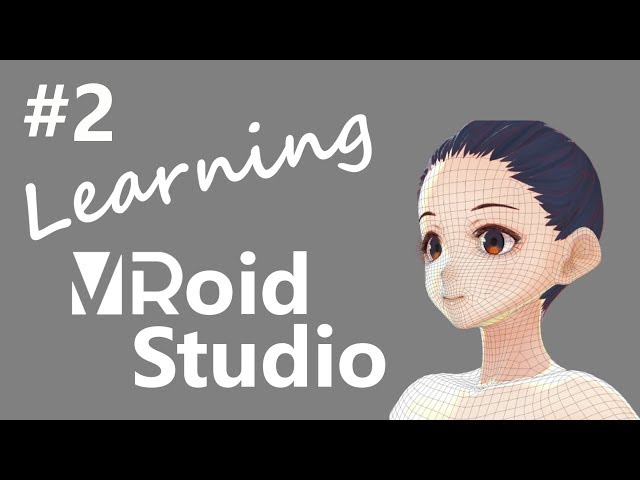Learning Vroid Studio - Lesson 2 : Face Editor