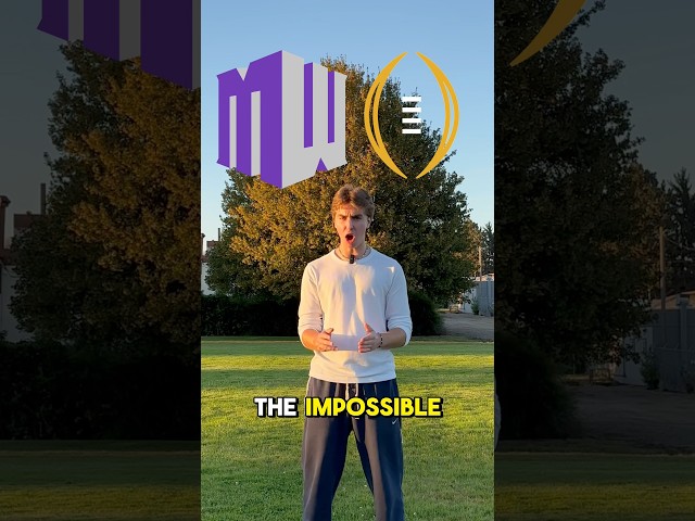 This would BREAK College Football🤯 #collegefootball #cfb #unlv #mountainwest #nil #cfp #ncaa