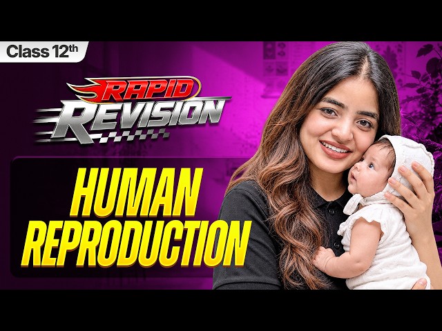 Human Reproduction in 25 Min.  | Class 12th Biology Chapter-2 Rapid Revision | CBSE 2026-27