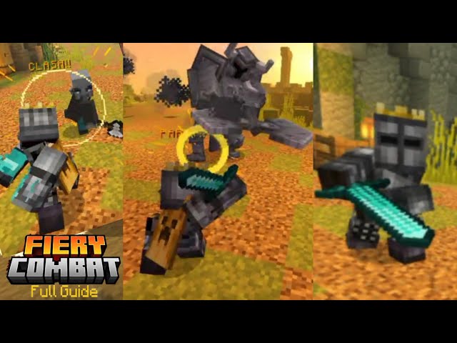 Fiery Combat Addon Full Guide Minecraft Bedrock Mod Showcase 