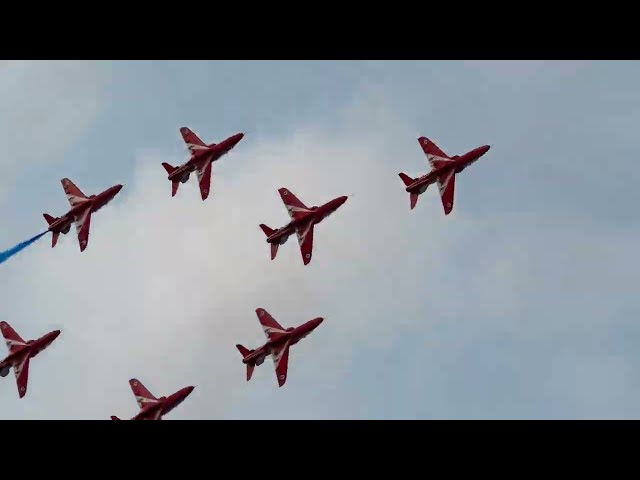 Saturday...  Well the Red Arrows were cool. | Airventure 2026