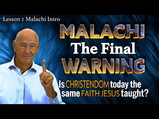 Malachi's Rebuke Hits Different When You See It Happening Now | Malachi Intro