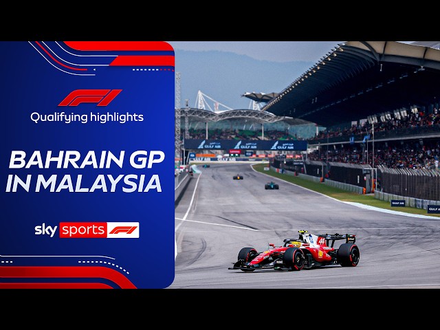 Bahrain Grand Prix in Malaysia Qualifying Highlights