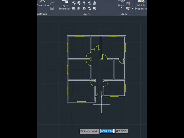 draw all elevations for any rooms with one click in autocad
