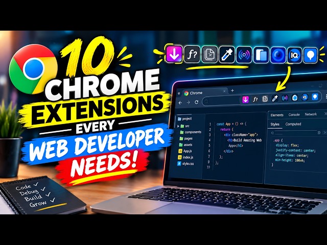 I Found The Best Chrome Extensions | Top Chrome Extensions Every Web Developer Needs.
