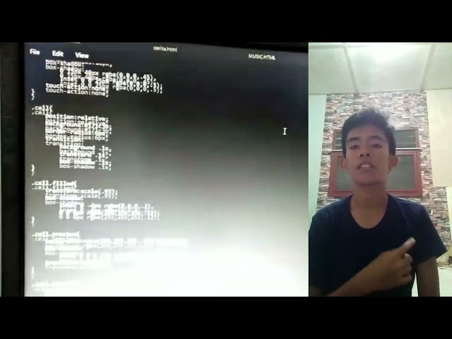 penjelasan membuat website dengan coding html