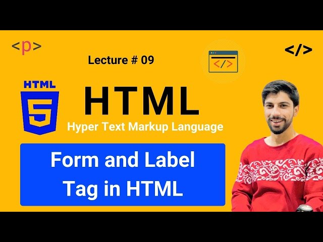 HTML Forms and Labels in 10 Minutes (Urdu)