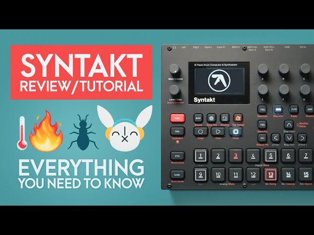 Elektron Syntakt Review/Tutorial - a good drum machine?? | Everything you need to know before buying