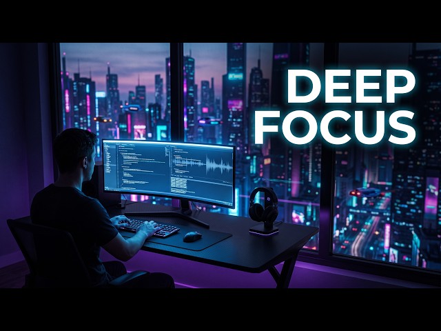 Deep Focus 🧠 Electronic Music for Coding, Programming & Productivity