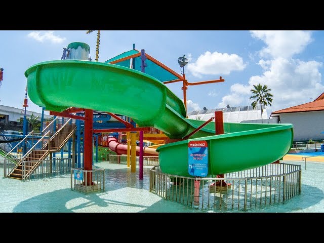 Wild Wild Wet Singapore - Professor's Playground | Kids' Slides POV