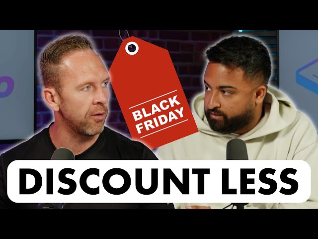 Why You Should Discount LESS on Black Friday