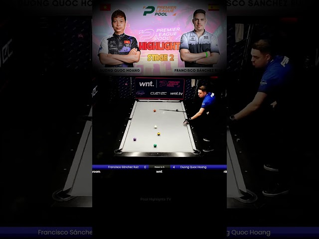 Rack 5 | Dương Quốc Hoàng vs Francisco Sanchez Ruiz | Premier League Pool