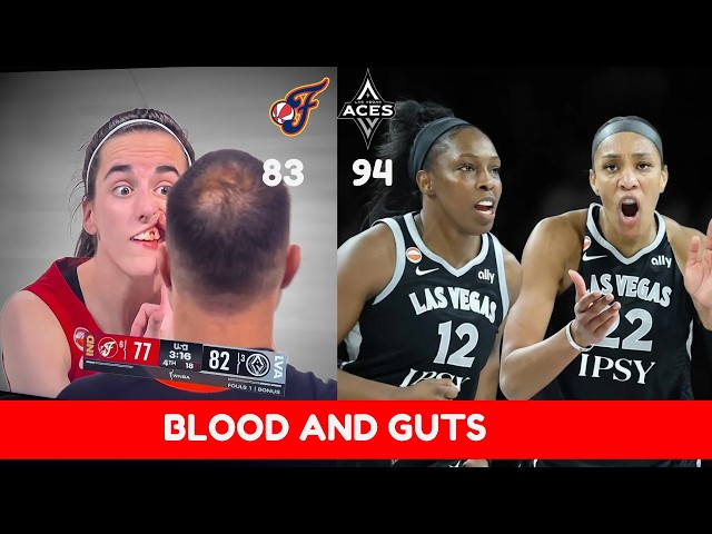 WHAT A GAME! A’ja Wilson Takes OVER as Aces SURVIVE Fever Thriller