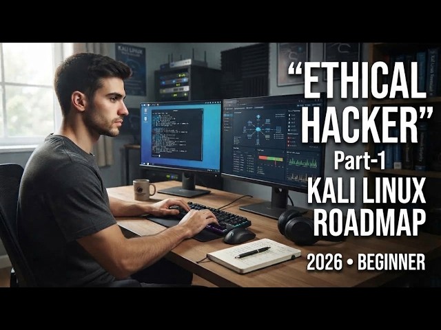 How to Become an Ethical Hacker in 2026 | Kali Linux Roadmap for Beginners Part-1