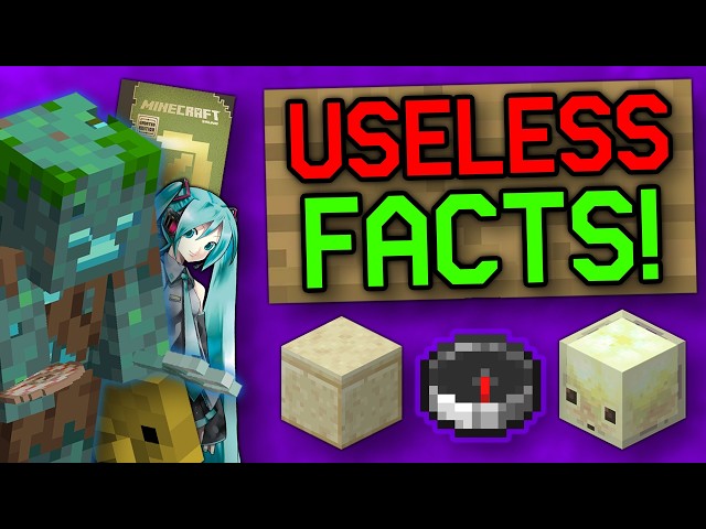 Useless Minecraft Facts!