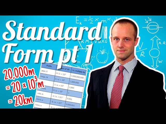 Standard Form pt 1 - GCSE IGCSE 9-1 Maths For Science - Succeed In Your GCSE and IGCSE