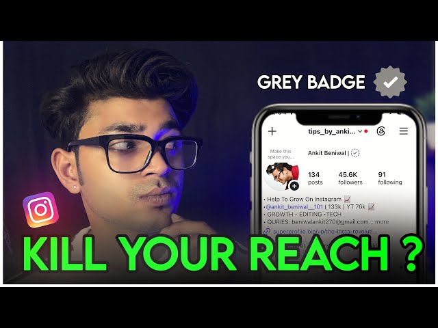 Instagram Grey Tick Explained: Reach, Followers & Algorithm Reality 😱( REACH DOWN )