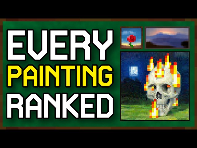 Ranking EVERY Painting In Minecraft