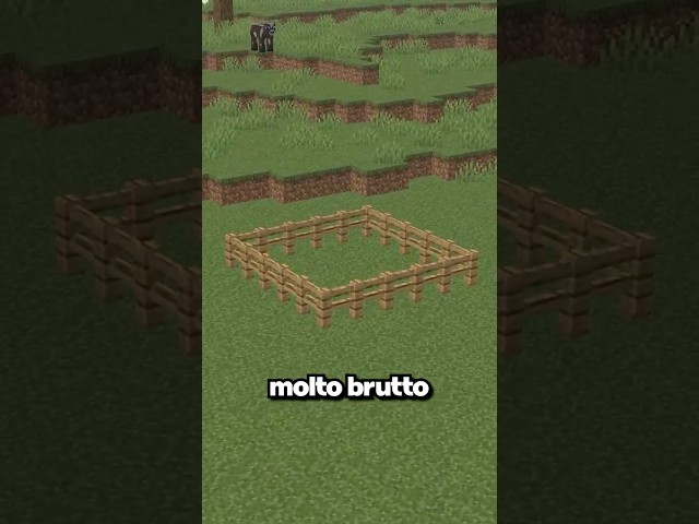 STOP BUILDING BORING FENCES!! #minecraft #minecraftbuilding #shorts