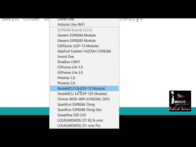 How to use NodeMCU with Arduino IDE for programming?