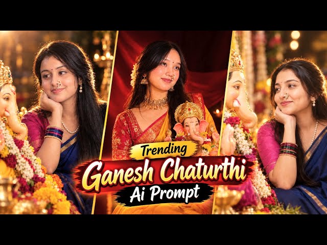 Trending Ganesh Chaturthi Photo Editing Prompt | ChatGPT Ganpati Bappa Ai Photo Editing - 2026