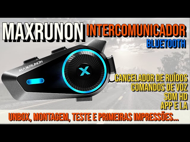 Intercom MAXRUNON - Assembly Review Unbox