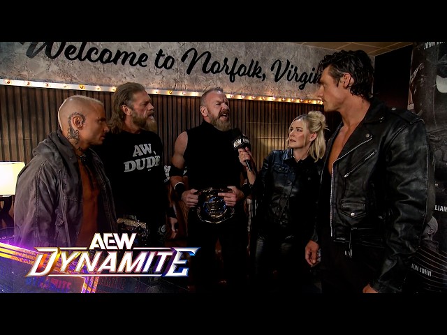 UH OH! Christian Cage has something to say to Steven Borden... | AEW Dynamite, 9/16/26