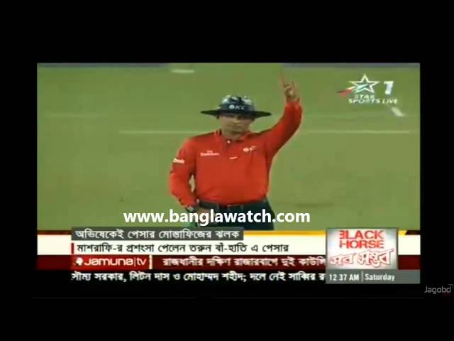 Mustafizur impressed on his T20 debut Against Pakistan