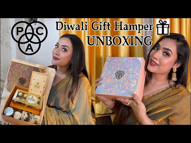 ✨ Unboxing My Exclusive Diwali Gift Hamper from PAC Cosmetics | Unboxing Video | PAC Cosmetics