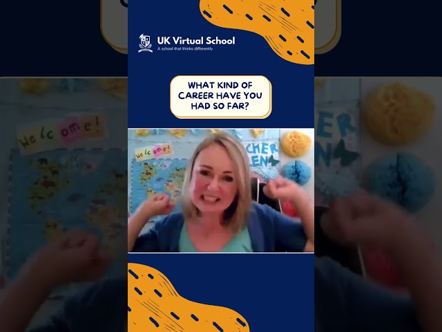 What kind of career did Teacher Helen have before joining UKVS? #onlinelearning #onlineschool