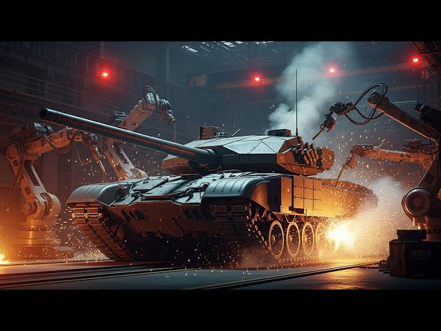 Inside Russia’s Tank Factory EXPOSED–How Steel Becomes Battlefield Beast-Full Manufacturing Process!