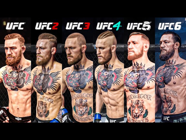 Conor McGregor on Every UFC Game (MAX DIFFICULTY)