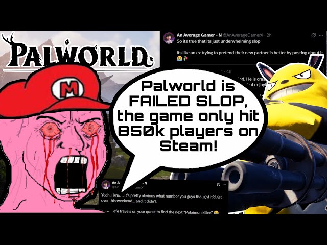 Nintendo Fanboy Has A MENTAL BREAKDOWN Over Palworld 1.0