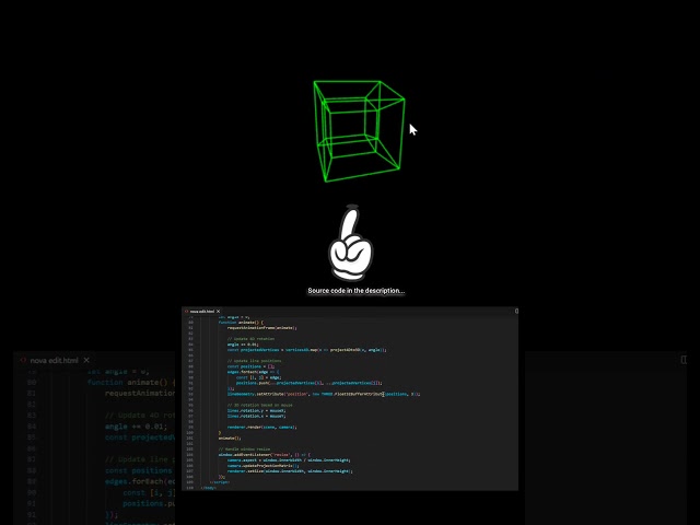 How to Build a 3D Animation Effect in HTML, CSS, and JavaScript | Mouse Drag to Rotate
