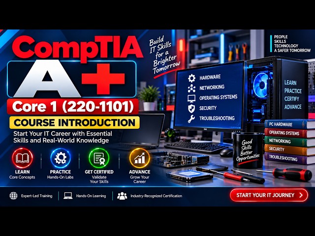 Domain 1 – Install and configure laptop hardware and components