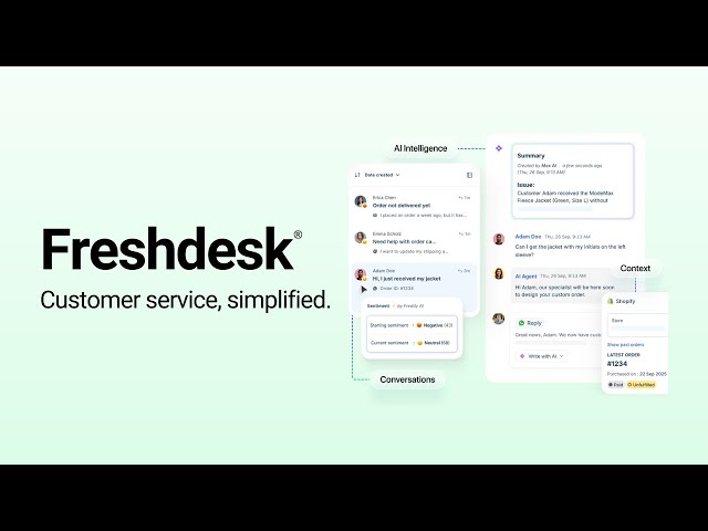 What is Freshdesk? Uncomplicate customer service with modern, AI-powered solution
