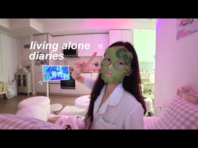 LIVING ALONE DIARIES: trying to be productive, hair routine, fun & busy days in the city, cooking