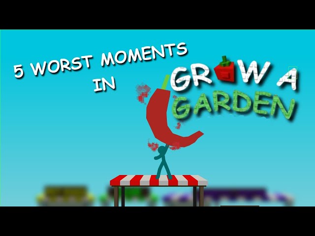 5 Worst Moments in Grow a Garden