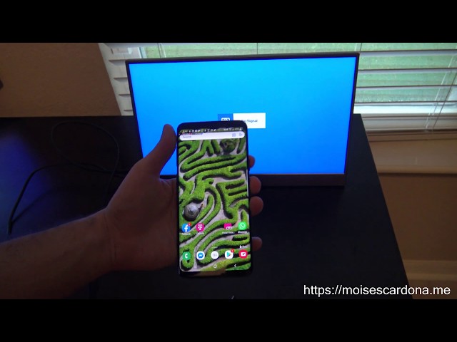 Samsung Dex Mode in the TAIHE Gemini Portable Monitor